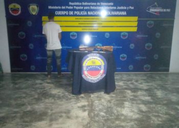 DIP captura a hombre con arma de fuego en Coco Frío