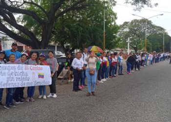 Gremio educativo del municipio Miranda continúa con jornadas de protesta