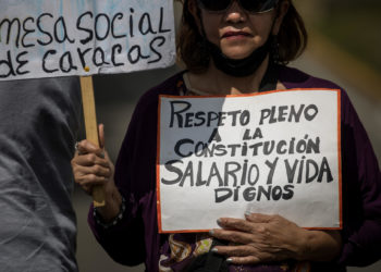 Sindicatos venezolanos lamentan falta de respuesta oficial a reclamo salarial