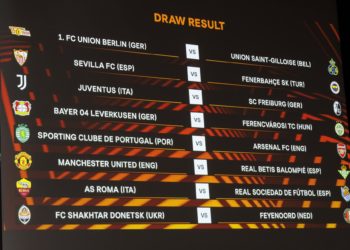 Sevilla-Fenerbahce, M. United-Betis y Roma-Real Sociedad, en octavos de final