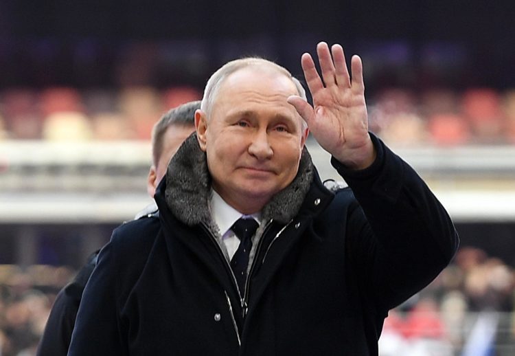 El presidente ruso, Vladimir Putin, este martes en Moscú. EFE/EPA/MAXIM BLINOV/SPUTNIK