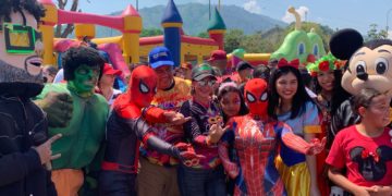 Niños disfrutaron en fiesta de Carnaval organizada por la Fundación El Niño Simón