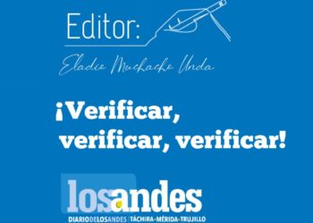 NOTA DEL EDITOR | ¡Verificar, verificar, verificar!