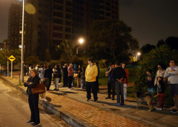 Un temblor de magnitud 5,9 grados sacude a Colombia