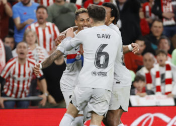 0-1. El Barça gana en San Mamés con gol de Rafinha y protagonismo del VAR