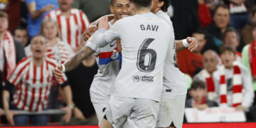 0-1. El Barça gana en San Mamés con gol de Rafinha y protagonismo del VAR