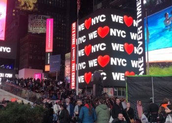 Nueva York pasa del icónico «I ♥ NY» a su nuevo logo pospandemia: «We ♥ NYC»