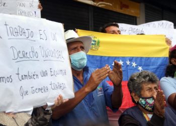Táchira/ Trabajadores informales rechazan orden de desalojo por parte de la Alcaldía