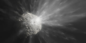 Observan con telescopio las secuelas del impacto de una sonda de la NASA con un asteroide