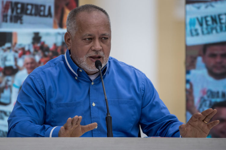 El Diputado Diosdado Cabello, en una fotografía de archivo. EFE/ Miguel Gutierrez