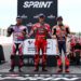 Bagnaia vence «al sprint» y Martín y Márquez acaban en el podio en Portimao
