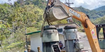 Instalan bomba para el sistema de suministro de agua del sector Los Pantanos en Boconó