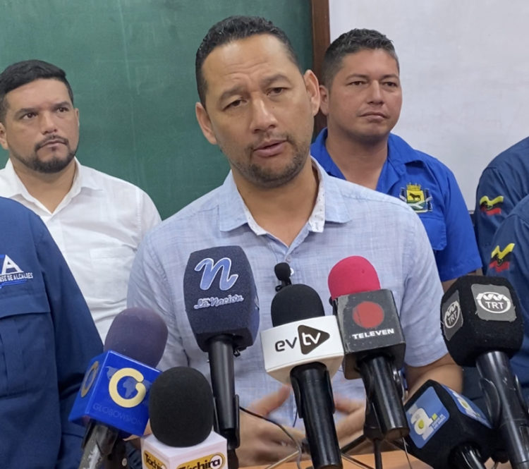 Alcalde del municipio Ayacucho, Yhonny Lizcano. Foto: Carlos Eduardo Ramírez