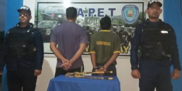 CPET aprehende en flagrancia a sujetos por “saboteo” al sistema eléctrico de empresa estratégica del Estado