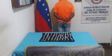 Detienen a hombre con 110 envoltorios de marihuana en Valera