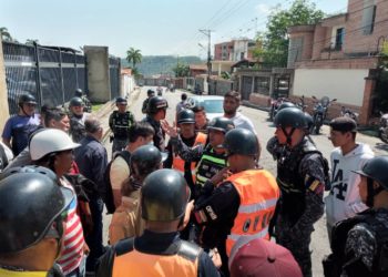 Accidente de tránsito en las inmediaciones del Parque Los Ilustres de Valera