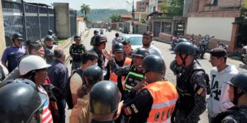 Accidente de tránsito en las inmediaciones del Parque Los Ilustres de Valera