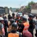 Accidente de tránsito en las inmediaciones del Parque Los Ilustres de Valera