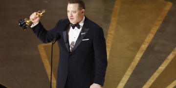 Brendan Fraser gana el óscar al mejor actor por su papel en «The Whale»
