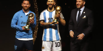 El fútbol de Sudamérica celebra a su campeón del mundo, Argentina