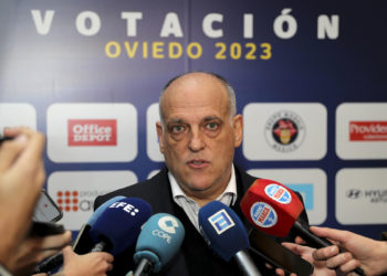 Tebas: «No envidiamos a la Premier League»