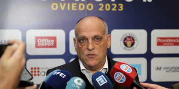 Tebas: «No envidiamos a la Premier League»