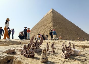 Una misión confirma un posible camino a la cámara funeraria de Keops