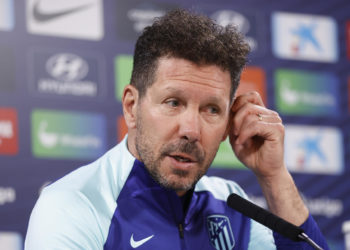 Simeone: «Que se resuelva y juguemos con las mismas herramientas todos»