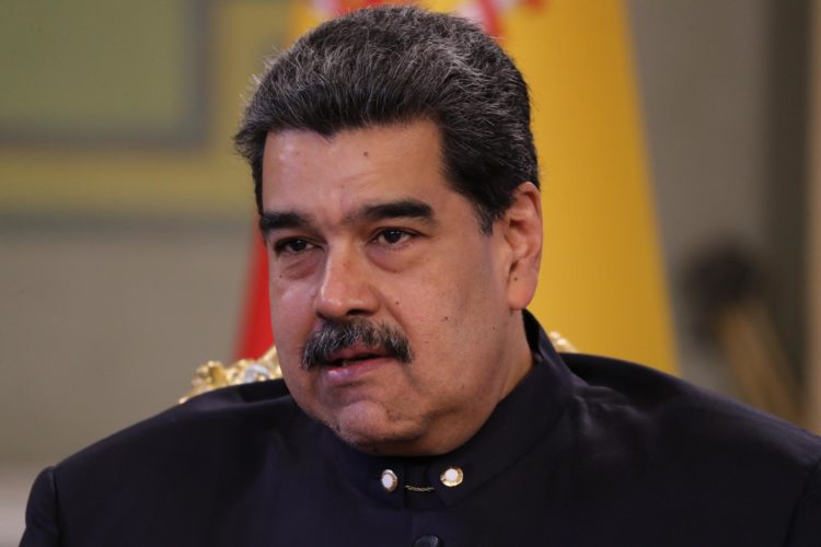 Fotografía de archivo, tomada el pasado 24 de enero, en la que se regigtró al presidente de Venezuela, Nicolás Maduro, en Caracas (Venezuela). EFE/Miguel Gutiérrez