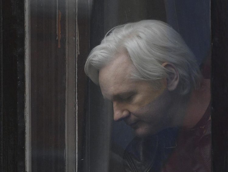 Imagen de archivo del fundador de WikiLeaks, Julian Assange. EPA/FACUNDO ARRIZABALAGA