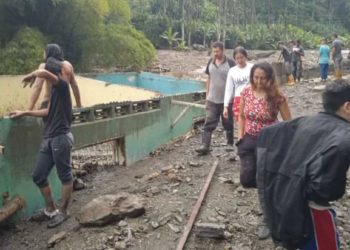 150 familias se encuentran en «alto riesgo» por las lluvias en Monte Carmelo