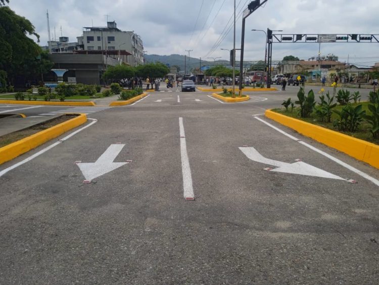 Señalización apropiada entre las dos parroquias urbanas de Sucre y la Panamericana le da nuevo perfil a la vía.