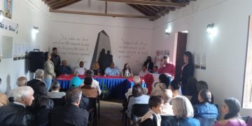 Concejales de Pampán celebraron los 370 años de Santa Ana
