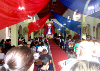 El domingo de la Divina Misericordia en Betijoque se elevó una oración por todos