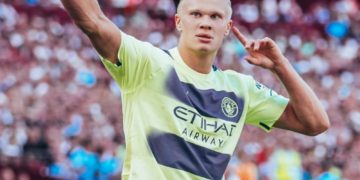Manchester City goleó y Haaland llegó a 30 goles en la temporada de Premier League