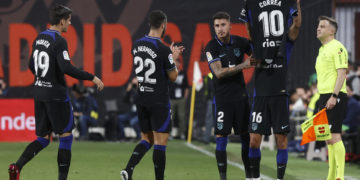 1-2. El Atlético impone su ley en Vallecas