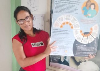 Jornada informativa sobre derechos de la mujer en Sabana de Mendoza