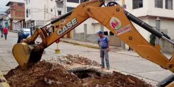 Realizan trabajos para reparar fugas de agua en Boconó