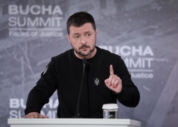 Zelenski recuerda la liberación de la región de Kiev hace un año