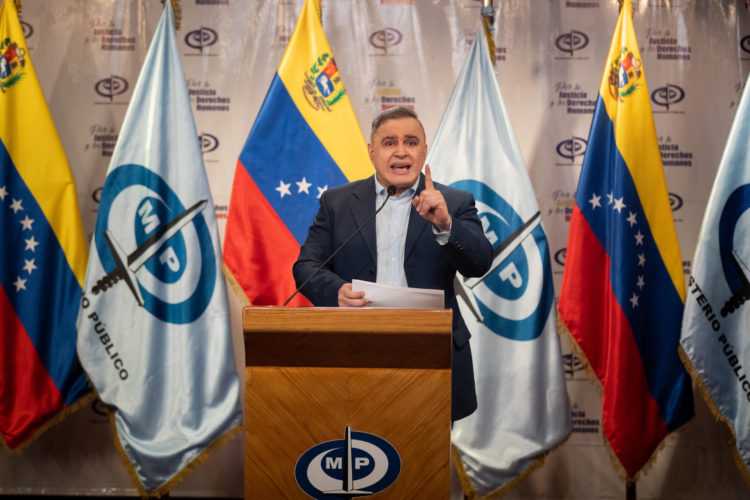 Fotografía de archivo del fiscal general de Venezuela, Tareck William Saab. EFE/ Rayner Pena R
