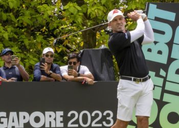 Sergio García se aúpa al liderato en Singapur junto al estadounidense Gooch