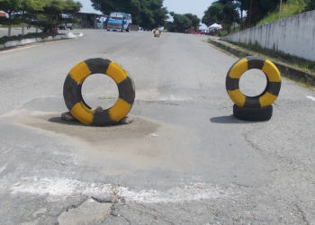 No ha sido reparado peligroso hueco en sector Sara Linda carretera Isnotú – Valera