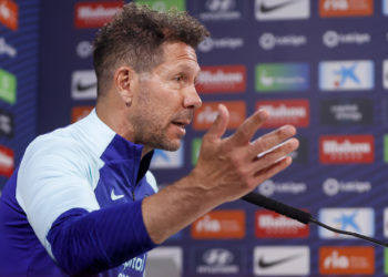 Simeone: «Intento juntar a la gente que interpreta mejor el juego en equipo»