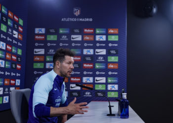 Simeone: «Muchos confiaban poco en que Griezmann fuera a ser importante»