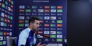Simeone: «Muchos confiaban poco en que Griezmann fuera a ser importante»