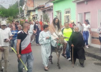 Motatán vivió la entrada triunfal de Jesús a Jerusalén 