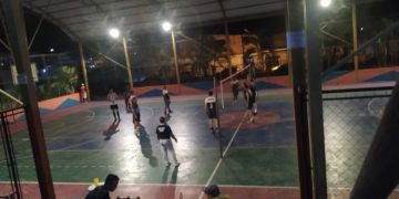 Inicia campeonato de voleibol masculino en Pampanito