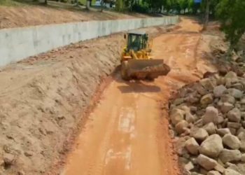 En punto culminante primera etapa de trabajos en avenida marginal del Torbes