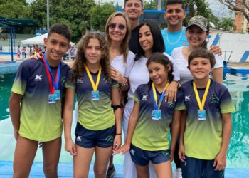 Ocho medallas «se clavó» Trujillo en Nacional de Saltos Ornamentales
