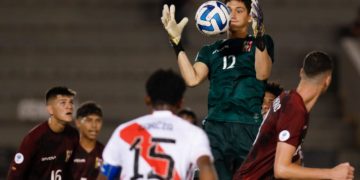 Debut histórico del trujillano «Kaká» Sánchez en Suramericano Sub 17